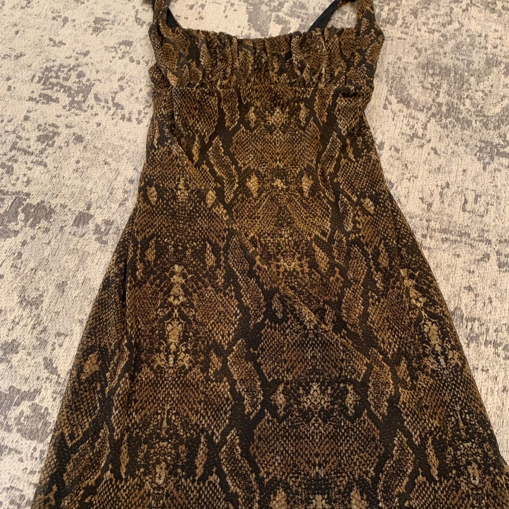 Urban outfitters snake print dress